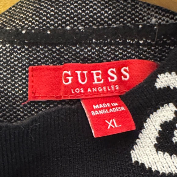 GUESS Rare Black + White Monochrome Bodysuit - Picture 4 of 10